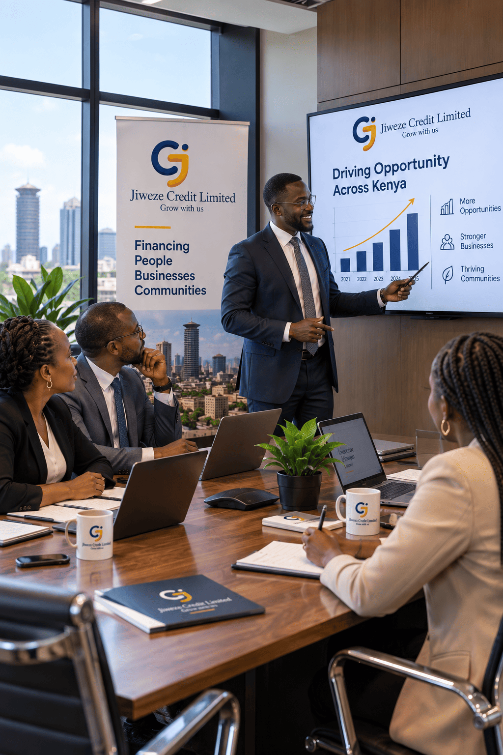 Growing Kenyan business supported by financing